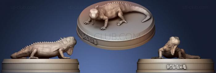 3D model Iguana (STL)